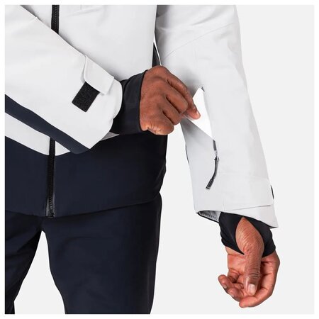 Lyžiarska bunda Rossignol Hero Blackside Insulated Jkt Soft Grey