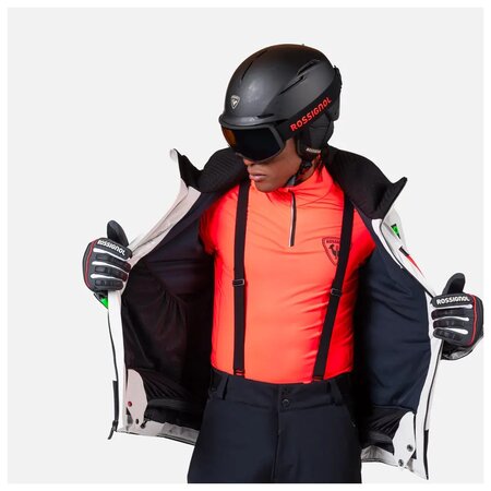 Lyžiarska bunda Rossignol Hero Blackside Insulated Jkt Soft Grey