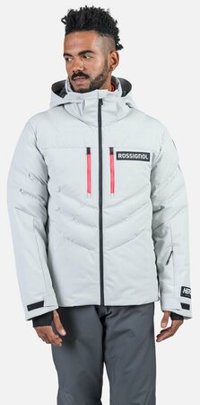 Zimná bunda Rossignol Hero Blackside Puffy Jkt Soft Grey