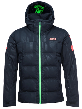 Pánska bunda Rossignol Hero Depart JKT Black