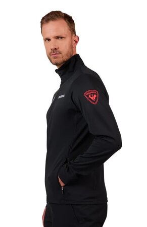 Bunda Rossignol Hero Mid Layer Stretch Jkt Black