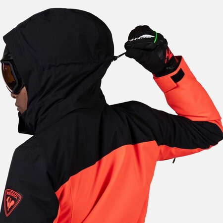 Lyžiarska bunda Rossignol Hero Velika Insulated Jkt Neon Red