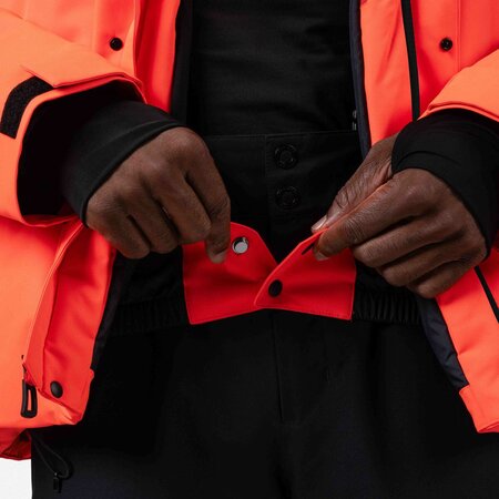 Lyžiarska bunda Rossignol Hero Velika Insulated Jkt Neon Red