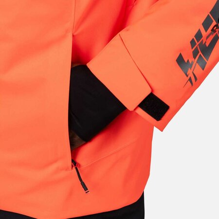 Lyžiarska bunda Rossignol Hero Velika Insulated Jkt Neon Red