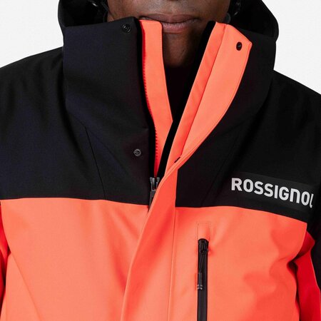 Lyžiarska bunda Rossignol Hero Velika Insulated Jkt Neon Red