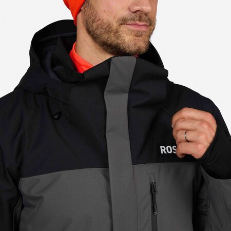 Lyžiarska bunda Rossignol Hero Velika Insulated Jkt Onyx Grey