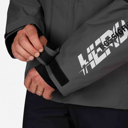 Lyžiarska bunda Rossignol Hero Velika Insulated Jkt Onyx Grey