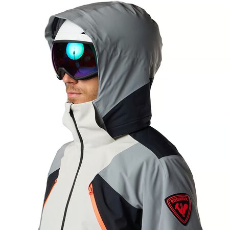 Lyžiarska bunda Rossignol M Hero 4WS Insulated Ski Jacket Light Grey