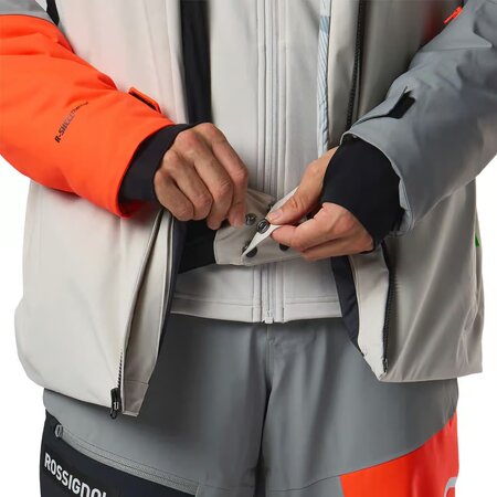 Lyžiarska bunda Rossignol M Hero 4WS Insulated Ski Jacket Light Grey