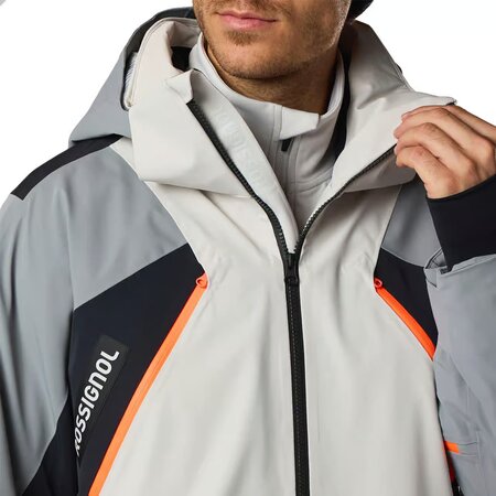 Lyžiarska bunda Rossignol M Hero 4WS Insulated Ski Jacket Light Grey