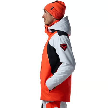 Lyžiarska bunda Rossignol M Hero 4WS Insulated Ski Jacket Neon Red