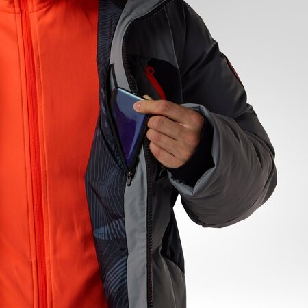 Lyžiarska bunda Rossignol M Hero 4WS Puffy Jacket Monument