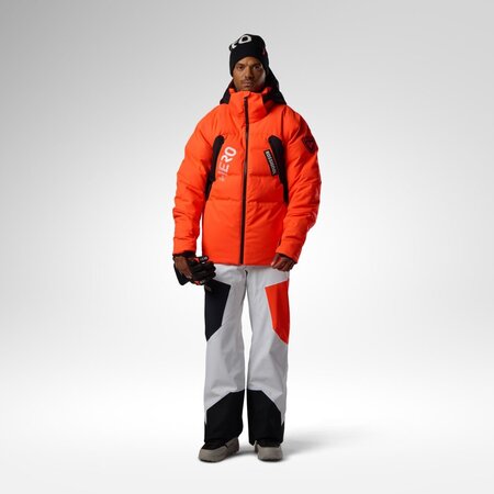 Lyžiarska bunda Rossignol M Hero 4WS Puffy Jacket Neon Red