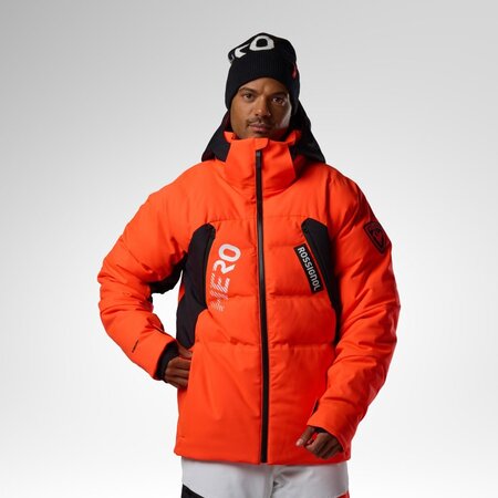 Lyžiarska bunda Rossignol M Hero 4WS Puffy Jacket Neon Red