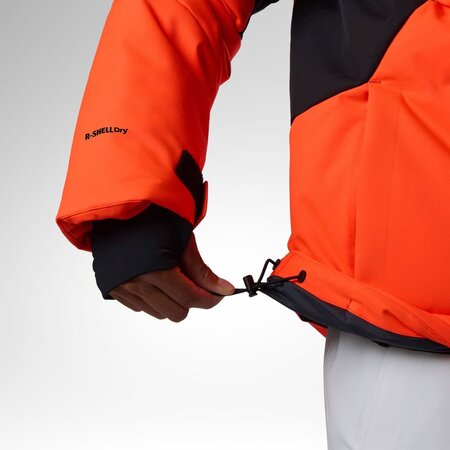Lyžiarska bunda Rossignol M Hero 4WS Puffy Jacket Neon Red