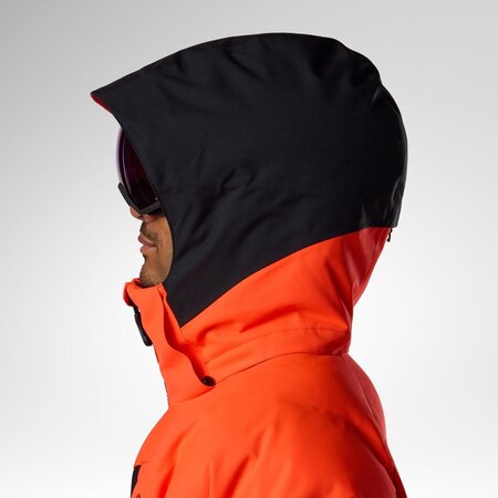 Lyžiarska bunda Rossignol M Hero 4WS Puffy Jacket Neon Red