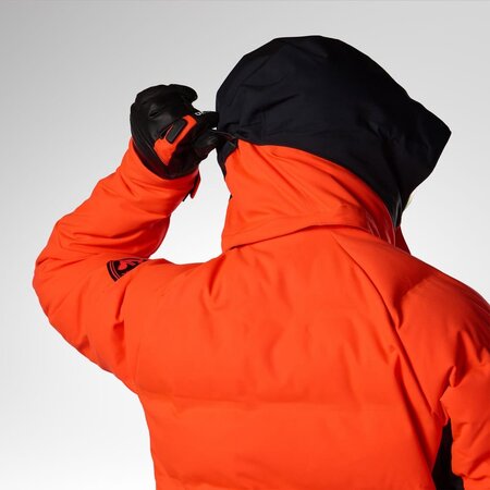 Lyžiarska bunda Rossignol M Hero 4WS Puffy Jacket Neon Red