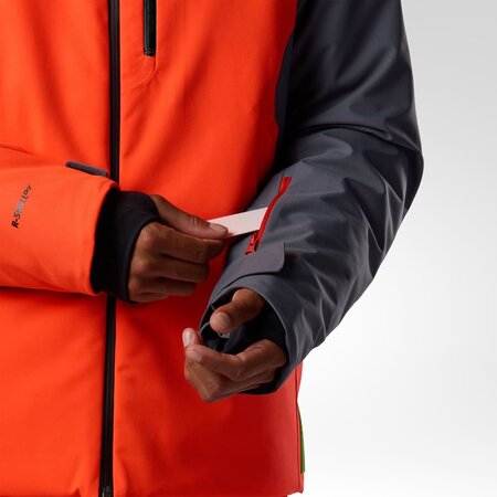 Lyžiarska bunda Rossignol M Hero Insulated Ski Jacket Neon Red