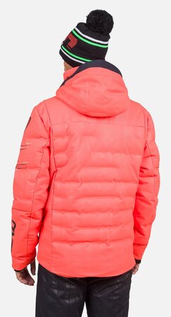 Lyžiarska bunda Rossignol Ro Hero Depart Jkt Coral Red