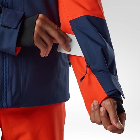 Lyžiarska bunda Rossignol Rochrun Insulated Jacket Golden Gate/Dark Navy
