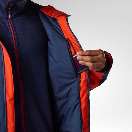 Lyžiarska bunda Rossignol Rochrun Insulated Jacket Golden Gate/Dark Navy