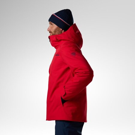 Lyžiarska bunda Rossignol Rochrun Insulated Jacket Sport Red Solid