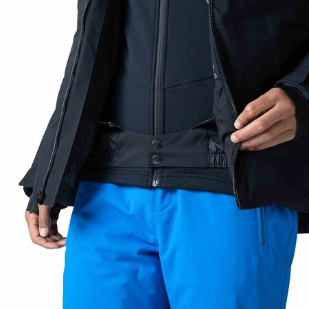 Lyžiarska bunda Rossignol Siz Jkt Black