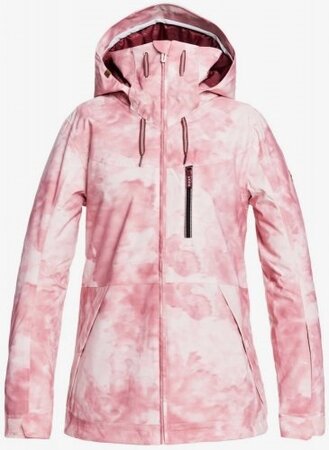 Zimná bunda Roxy Presence Parka Silver/Pink Tie Dye