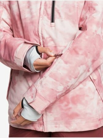 Zimná bunda Roxy Presence Parka Silver/Pink Tie Dye