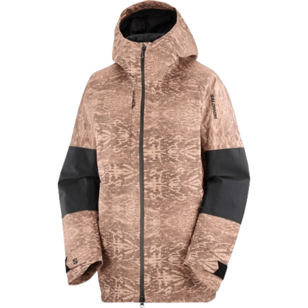 Lyžiarska bunda Salomon Bashley Puff Jkt Update W Ao/Deep Black