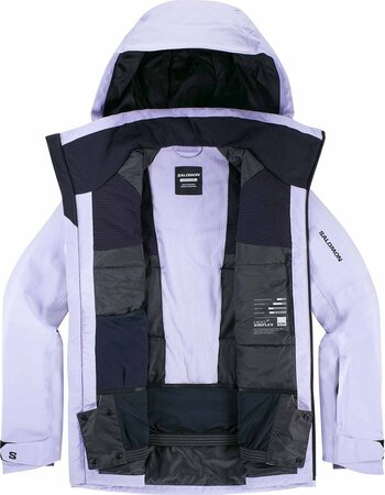 Lyžiarska bunda Salomon Brilliant 2.0 Jacket W Cosmic Sky