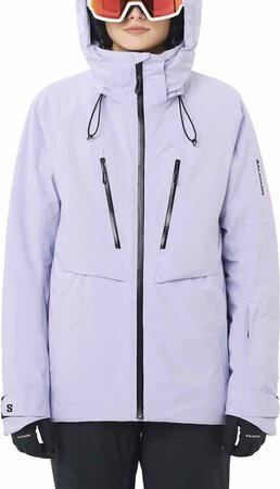 Lyžiarska bunda Salomon Brilliant 2.0 Jacket W Cosmic Sky