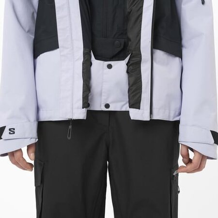 Lyžiarska bunda Salomon Venom Full Zip Jacket W Cosmic Sky