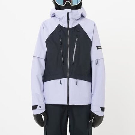 Lyžiarska bunda Salomon Venom Full Zip Jacket W Cosmic Sky