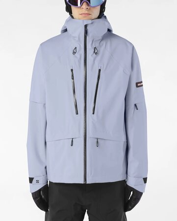 Lyžiarska bunda Salomon Venom FZ Jacket M Brunnera Blue