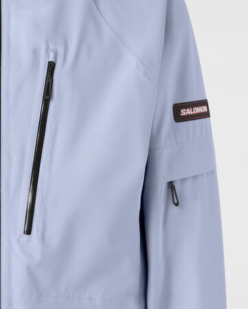 Lyžiarska bunda Salomon Venom FZ Jacket M Brunnera Blue