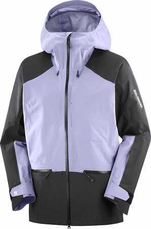 Lyžiarska bunda Salomon Absolute 3L Jacket Men Blue Granite/Deep Black