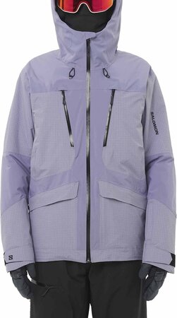 Lyžiarska bunda Salomon Spark Jacket M Blue Granite