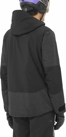 Lyžiarska bunda Salomon Spark Jacket M Deep Black