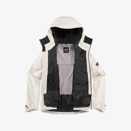 Lyžiarska bunda Salomon Venom Full Zip Jacket M Whisper White