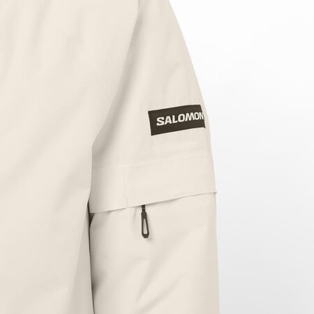 Lyžiarska bunda Salomon Venom Full Zip Jacket M Whisper White