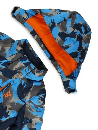 Lyžiarska bunda Spyder Impulse Synthetic Down Jacket Camourflage Aether Blue Lyžiarska bunda Spyder Impulse Synthetic Down Jacket Camourflage Aether Blue