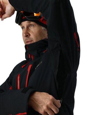 Lyžiarska bunda Spyder Leader Jacket Black/Escape
