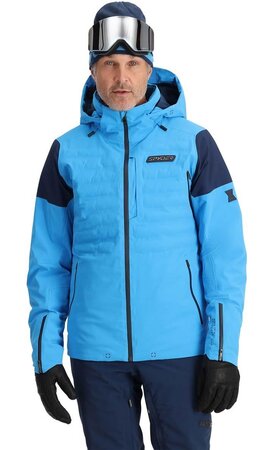 Lyžiarska bunda Spyder Pinnacle Jacket Aether Blue
