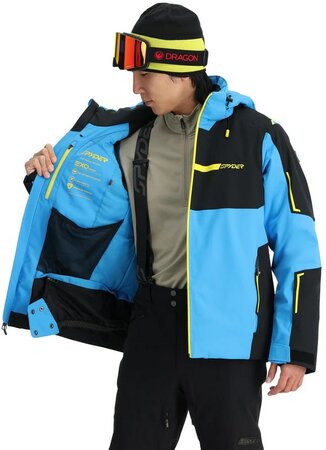 Lyžiarska bunda Spyder Titan Jacket Aether Blue