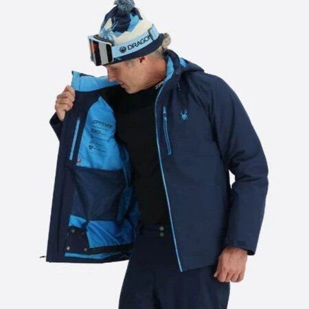 Lyžiarska bunda Spyder Tripoint Jacket True Navy