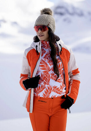 Bunda Stöckli Skijacket Style Orange/Shell Bunda Stöckli Skijacket Style Orange/Shell