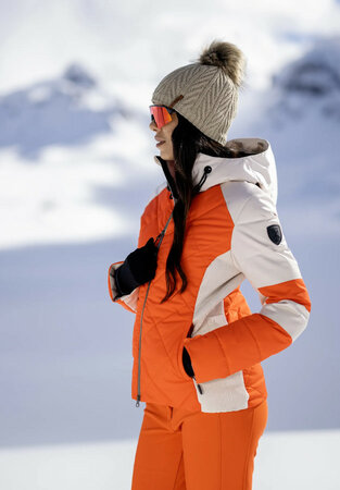 Bunda Stöckli Skijacket Style Orange/Shell Bunda Stöckli Skijacket Style Orange/Shell