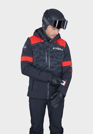 Lyžiarska bunda Stöckli Skijacket WRT Black/Red