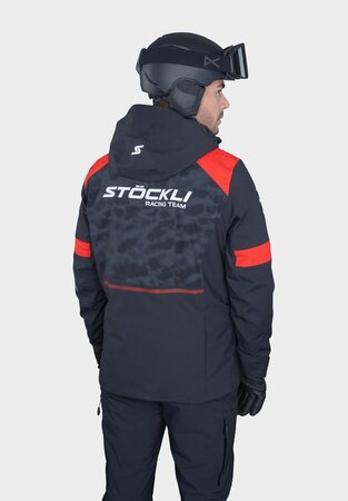 Lyžiarska bunda Stöckli Skijacket WRT Black/Red